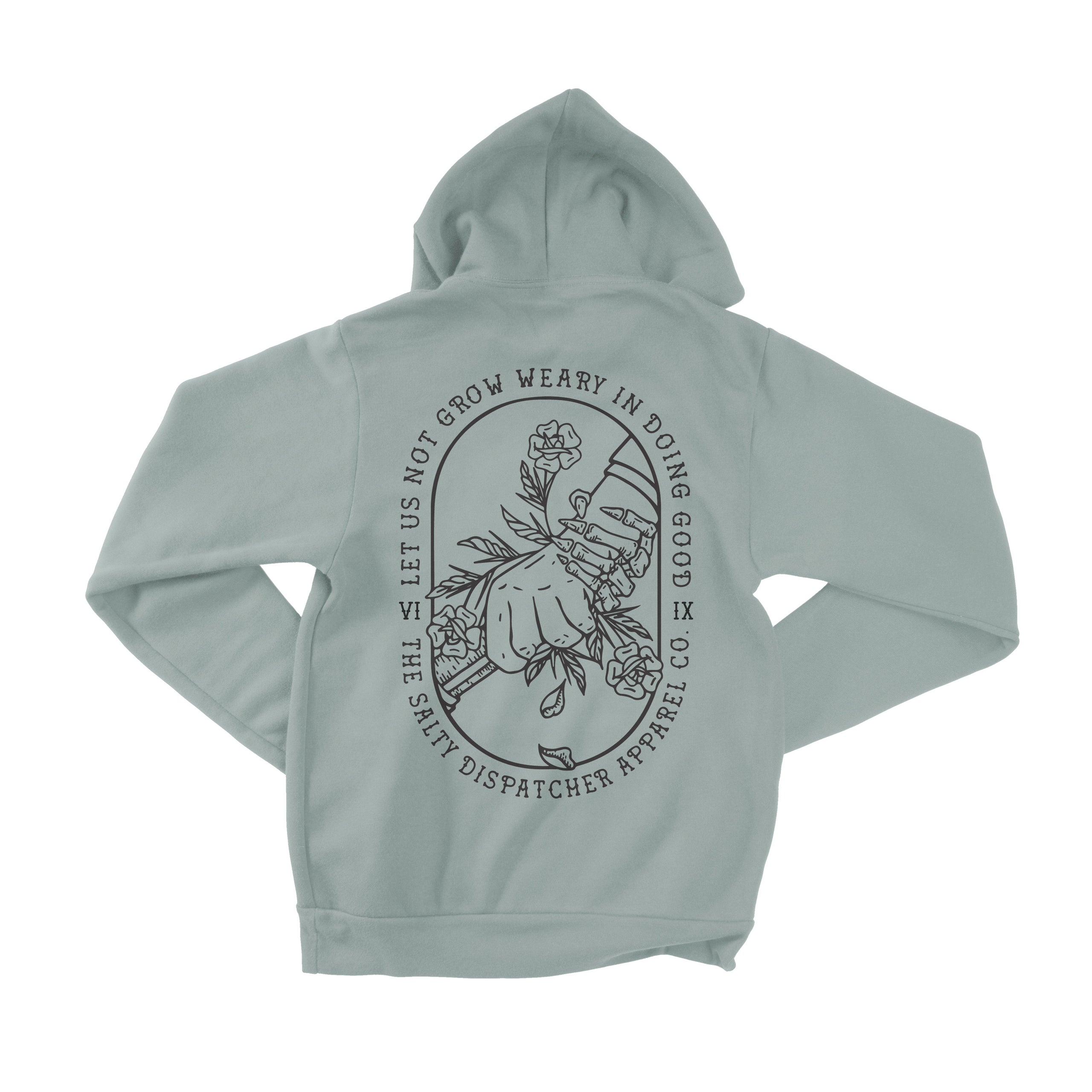 Weary Hoodie The Salty Dispatcher Apparel Co.