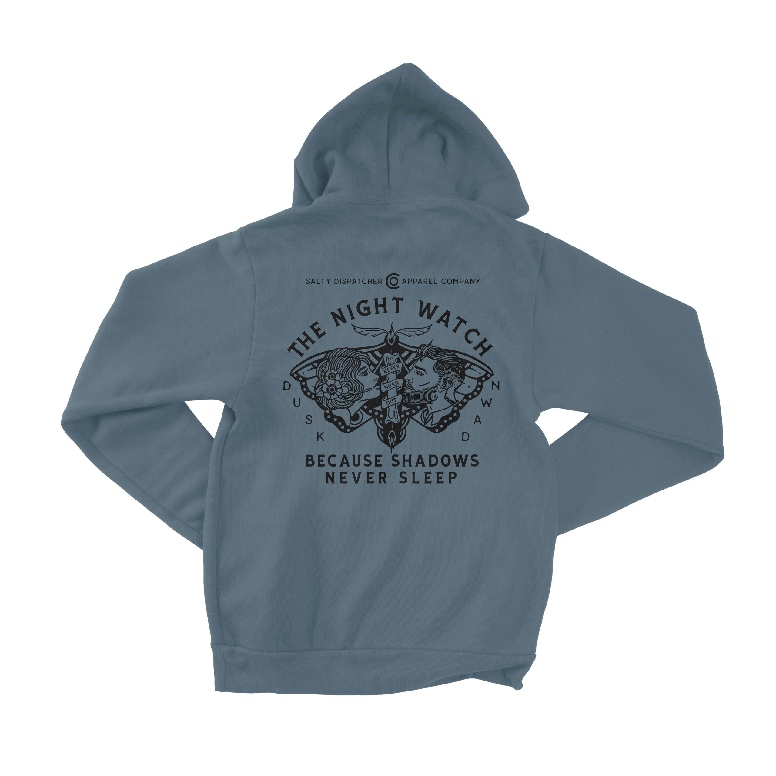 Night Watch Hoodie The Salty Dispatcher Apparel Co.